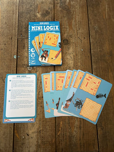 Mini logix card game by djeco