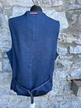Load image into Gallery viewer, Navy jazz waistcoat M/L

