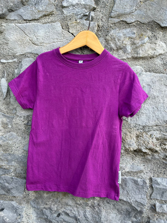 Purple T-shirt   5-6y (110-116cm)