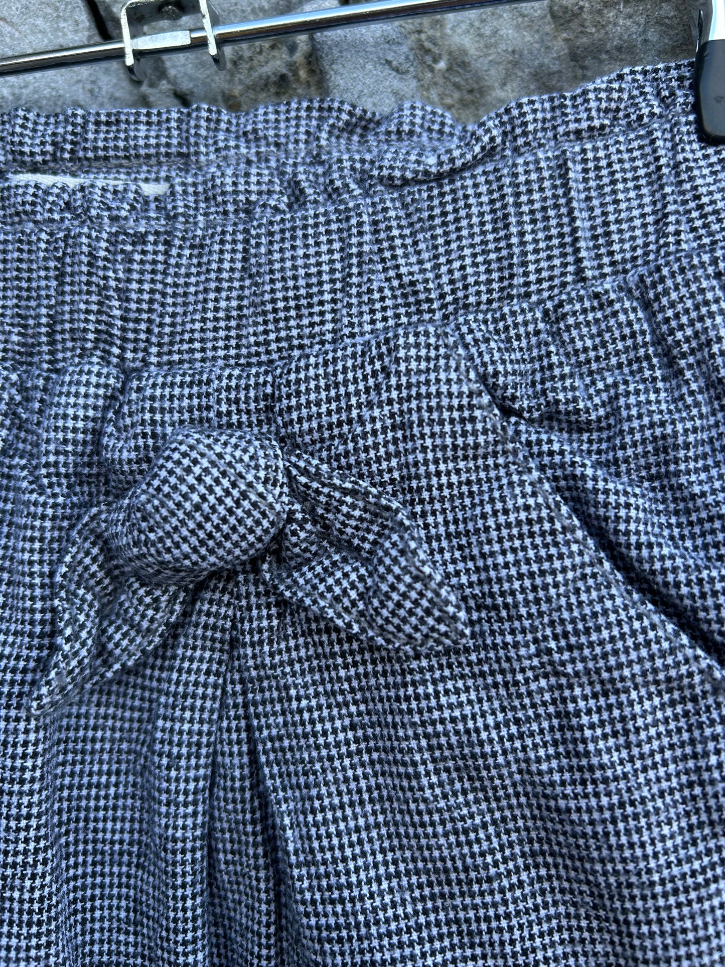 Small houndstooth print pants  3-4y (98-104cm)