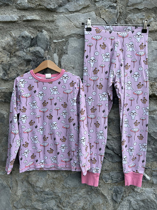 Seals pink pjs 7-8y (122-128cm)