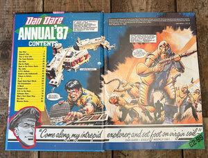 Dan dare  Annual 1987 comic