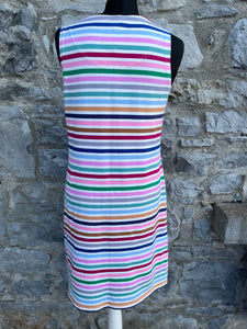 Colourful stripy dress uk 10-12
