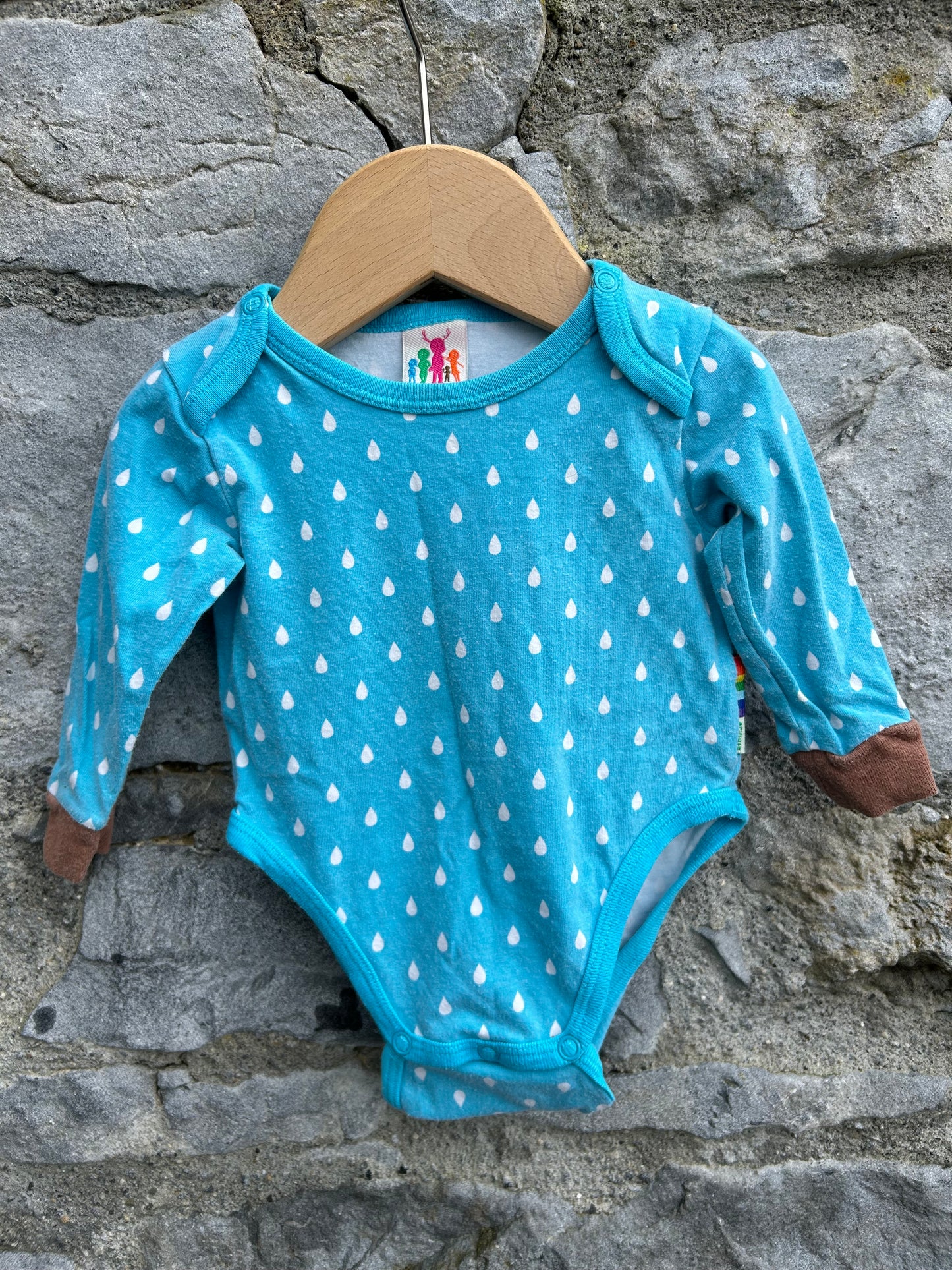 Drops blue vest   0-3m (56-62cm)