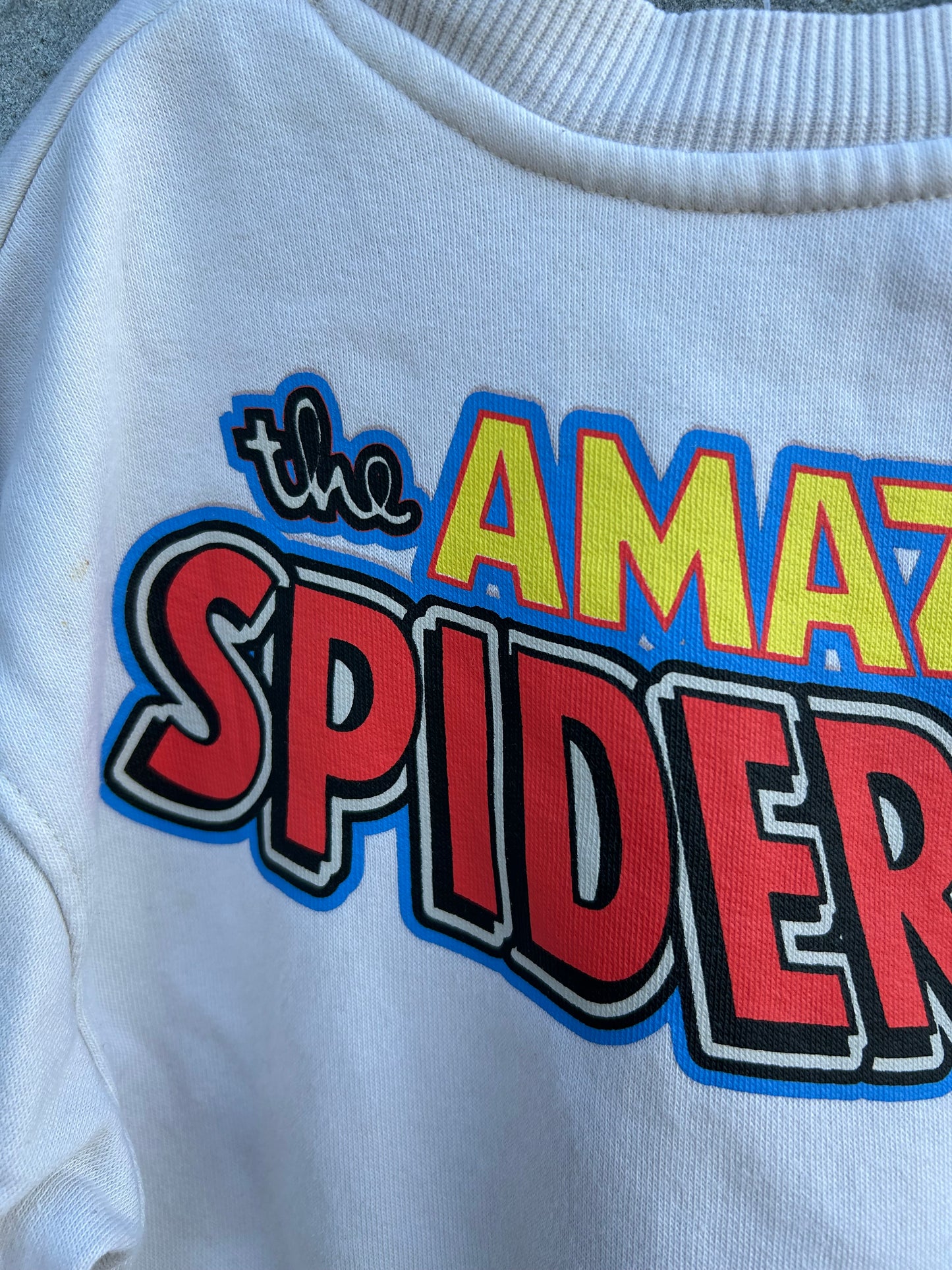 Spider-Man beige sweatshirt  3-4y (98-104cm)