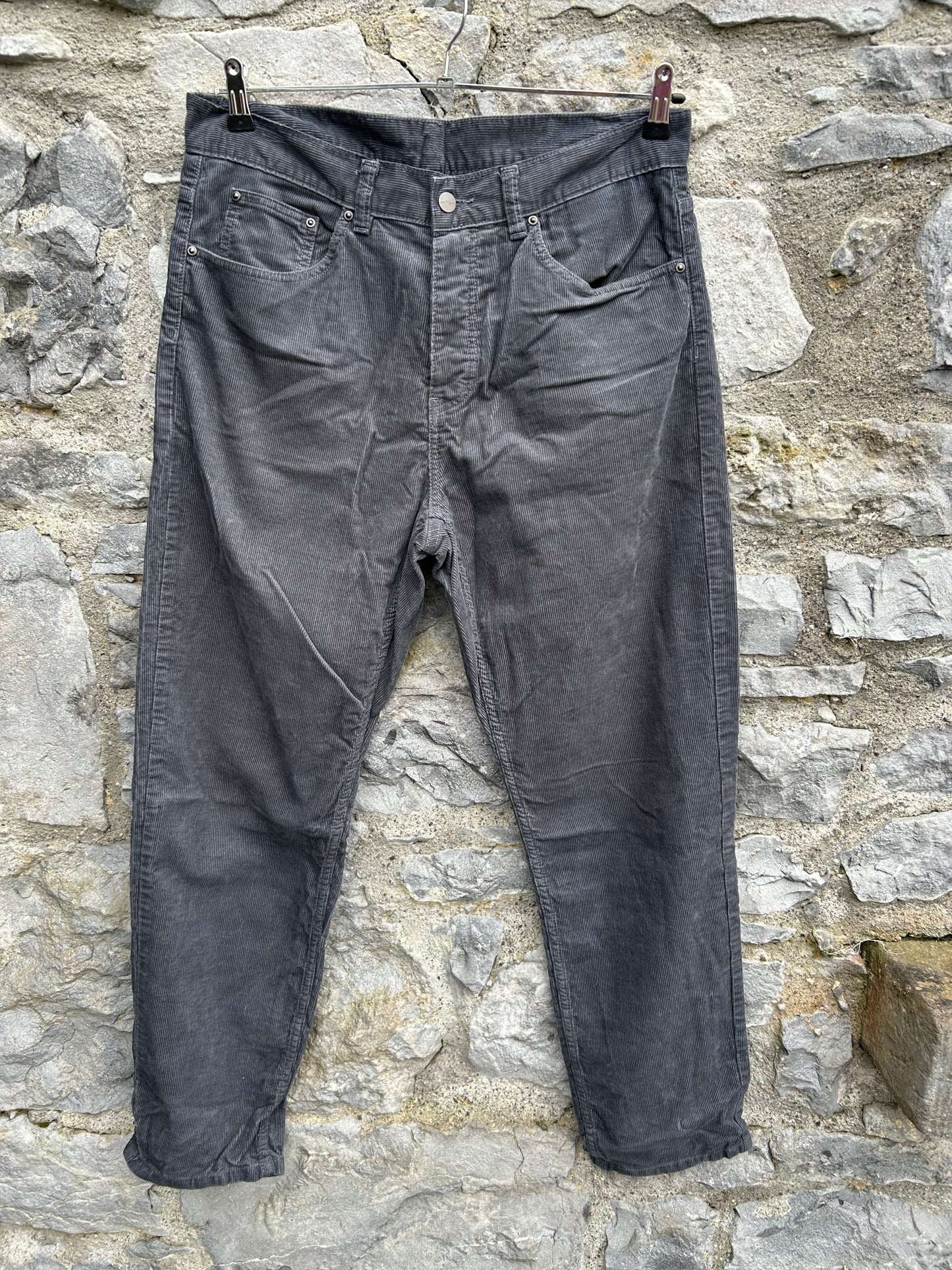 Grey cords 33"W