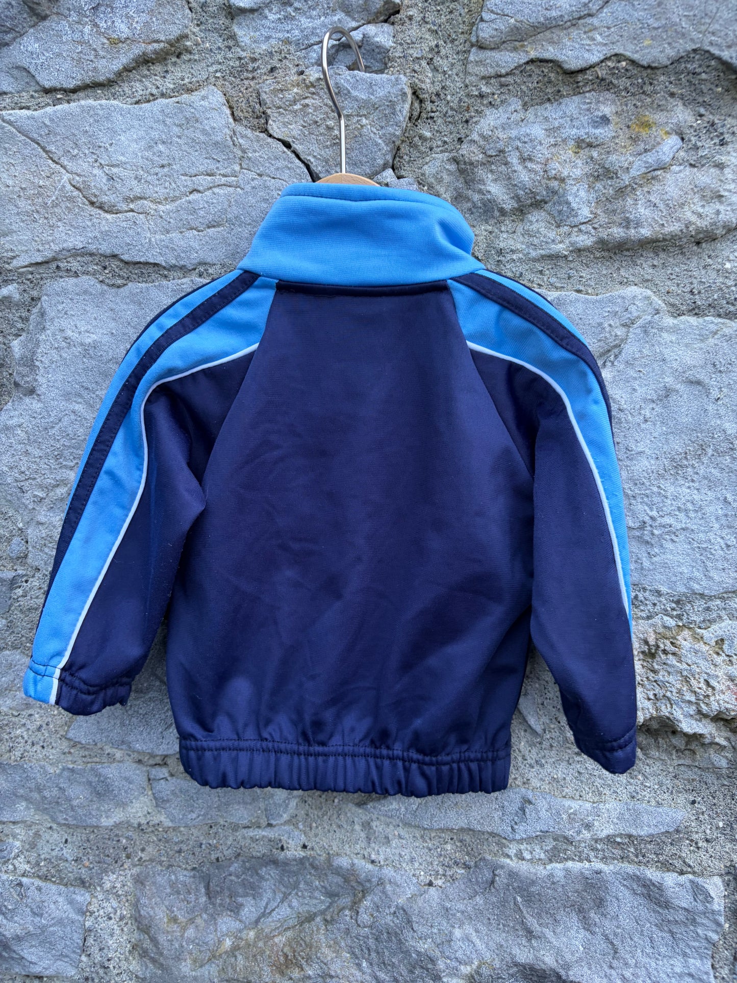 90s Blue&navy sport jacket 6-9m (68-74cm)