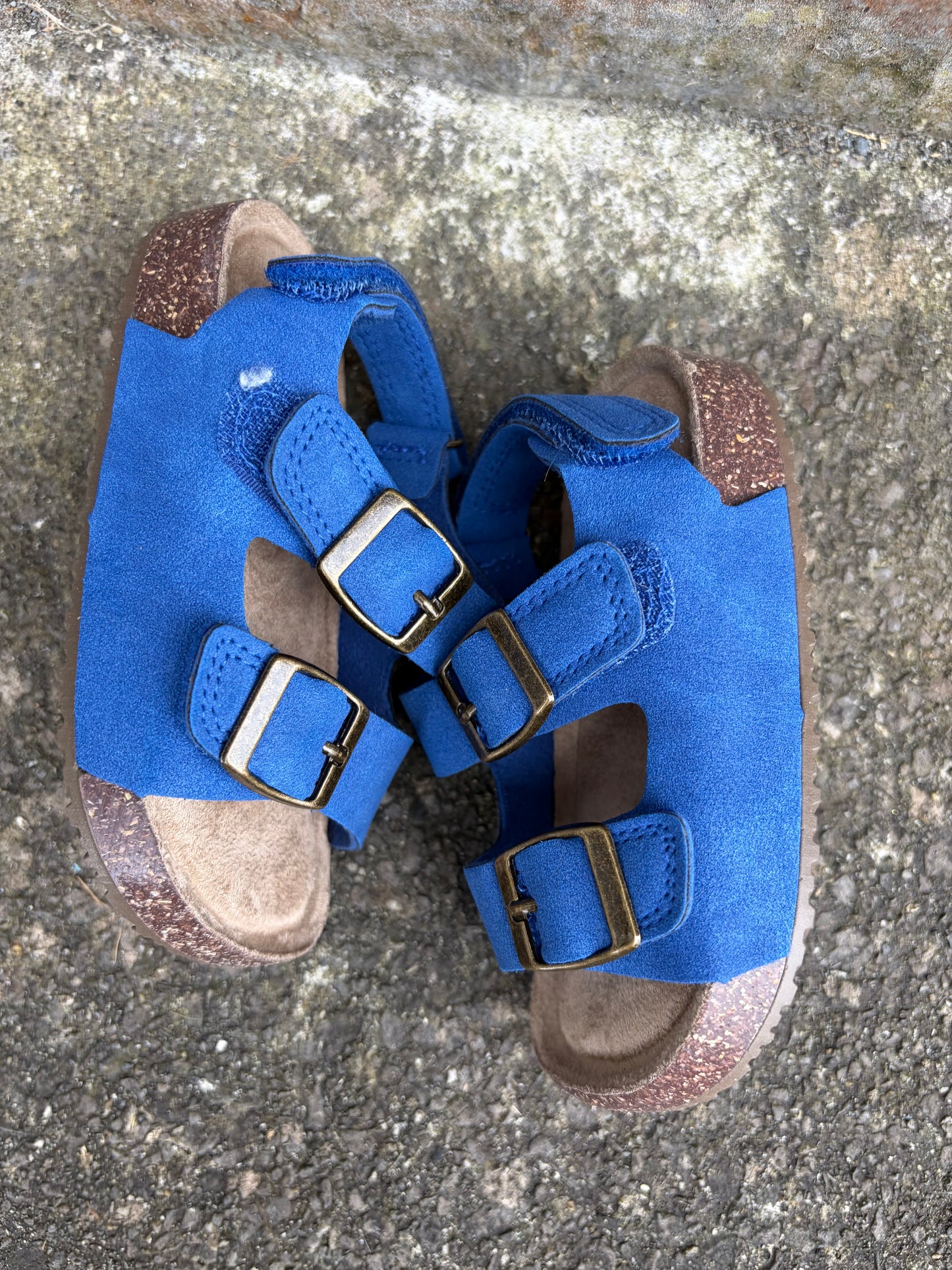 Blue sandals  uk 6F (eu 22)