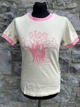 Load image into Gallery viewer, Plant a tree white T-shirt uk 6-8
