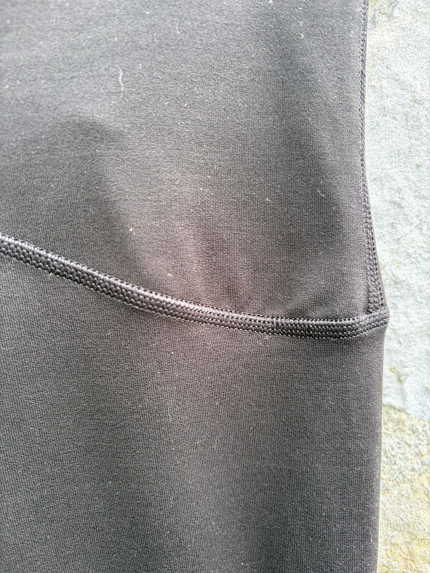 3/4 Black leggings  uk 10-12