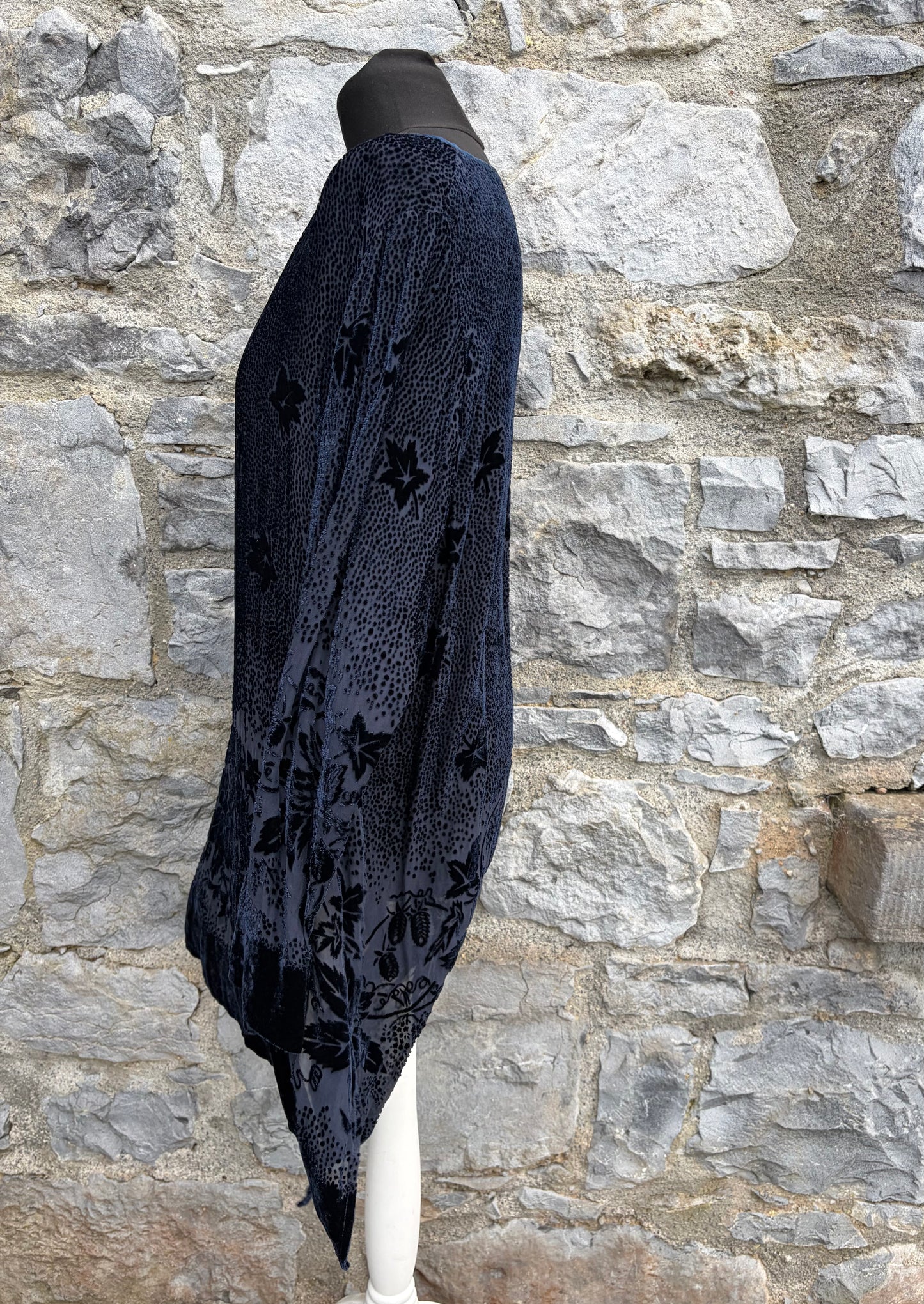 Navy sheer tunic uk 12-14
