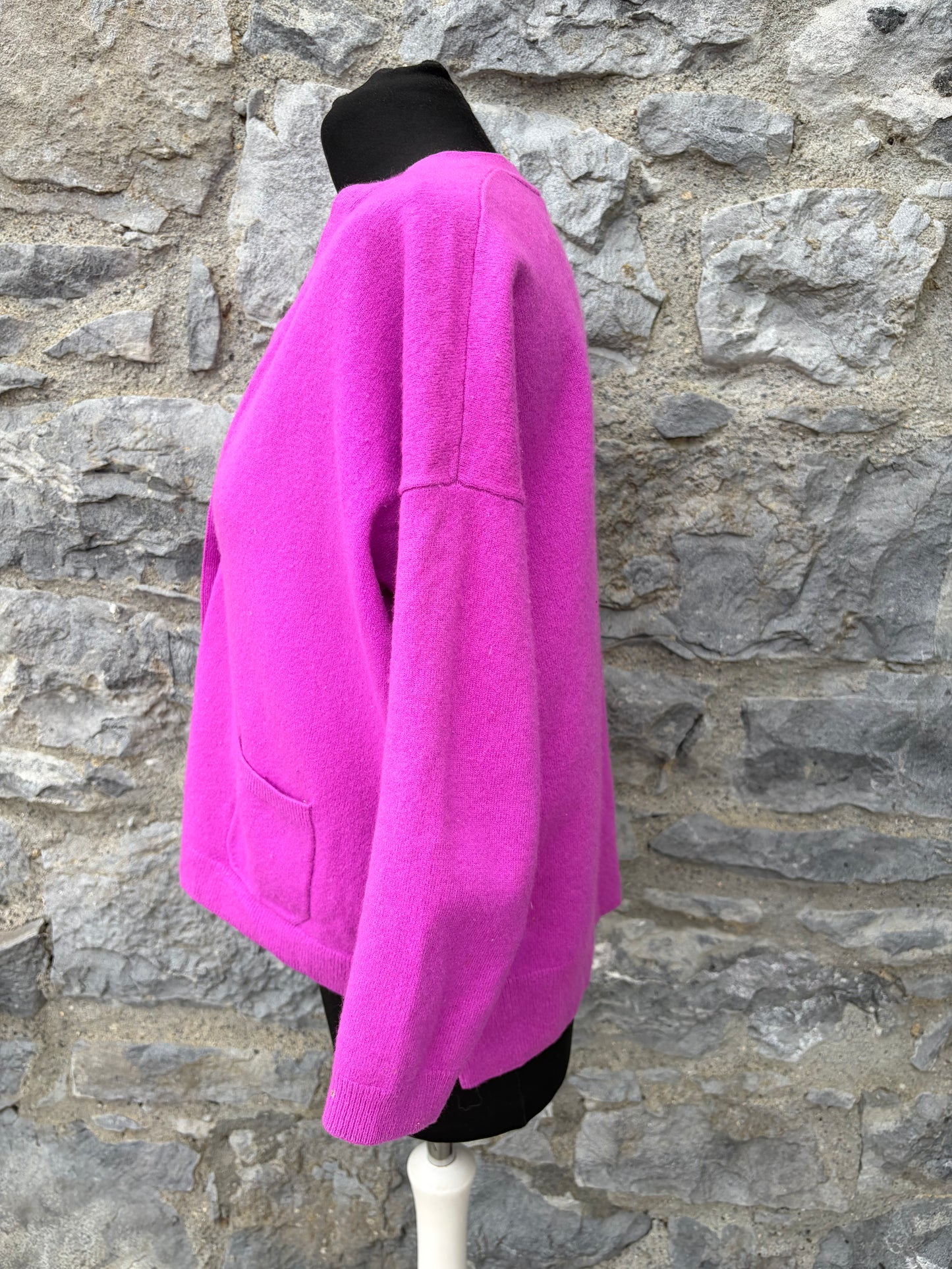 Pink cashmere cardigan uk 8-10