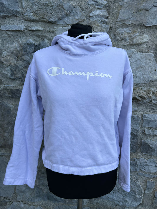 Lilac cropped hoodie uk 6-8