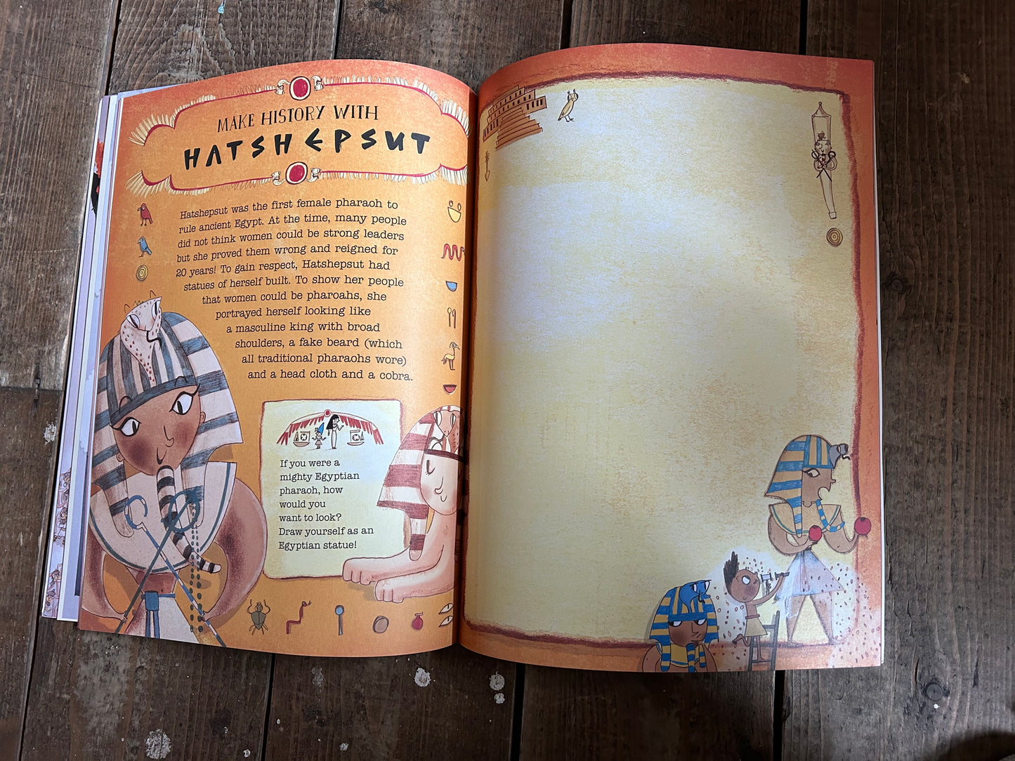 Great women who made history activity book