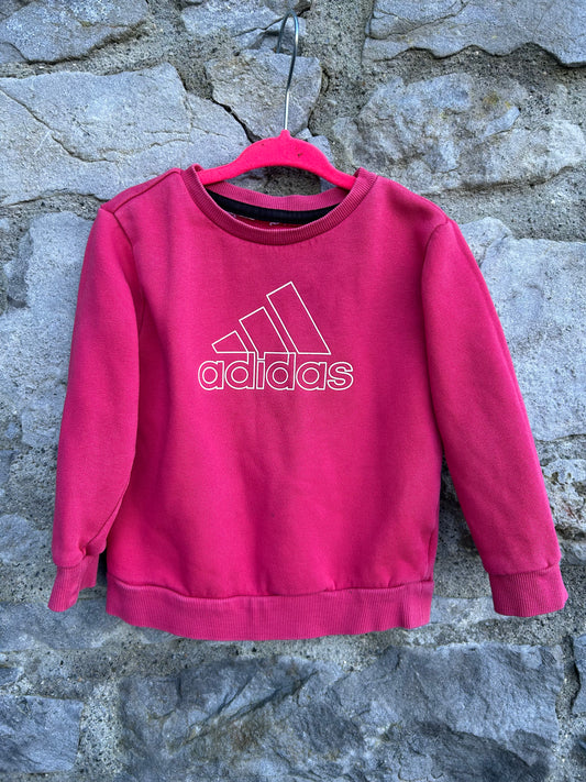 Pink logo sweatshirt  9-12m (74-80cm)