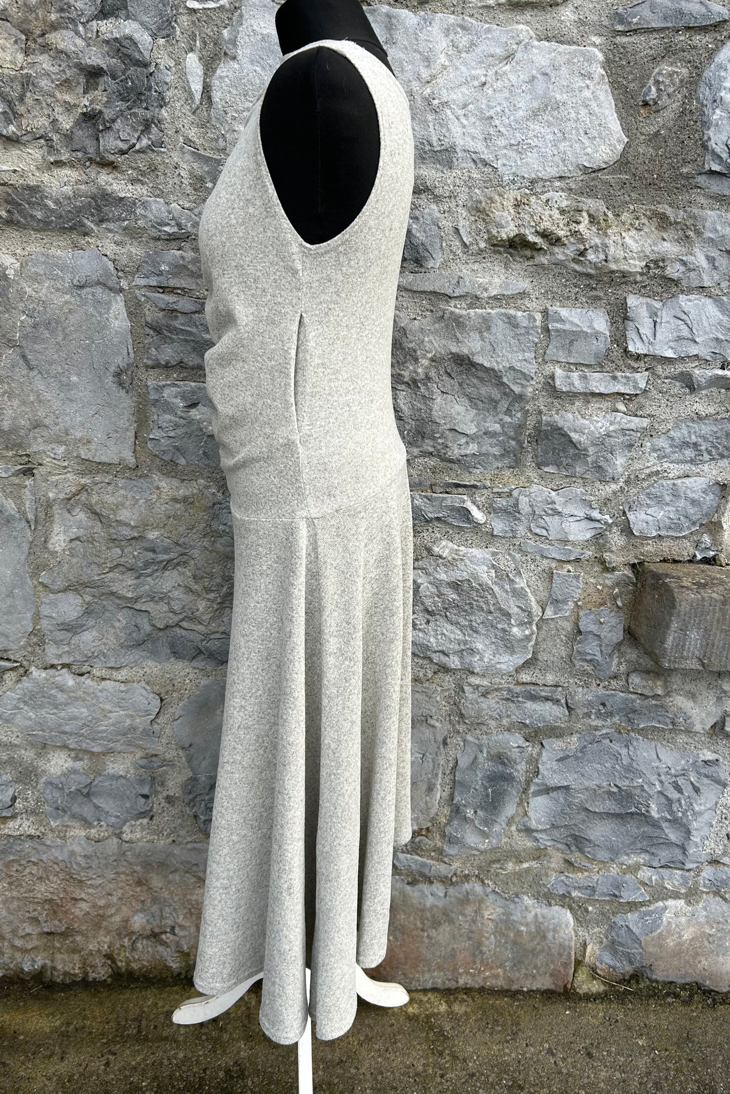 Grey knitted dress uk 10-12