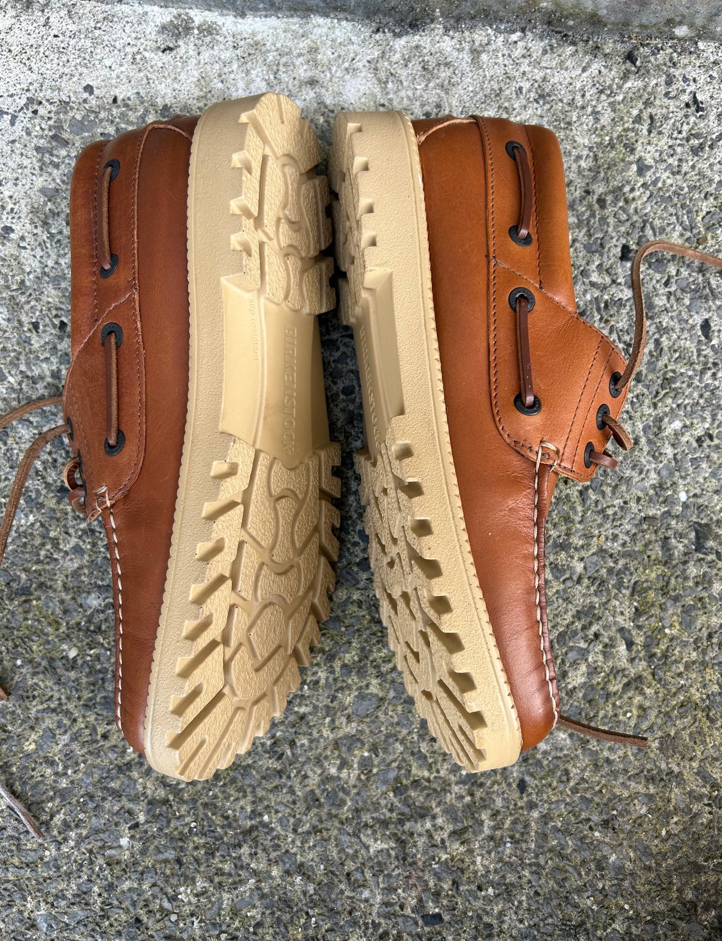 Leather Deck Style & Leather Lace Shoes  uk 5 (eu 38)