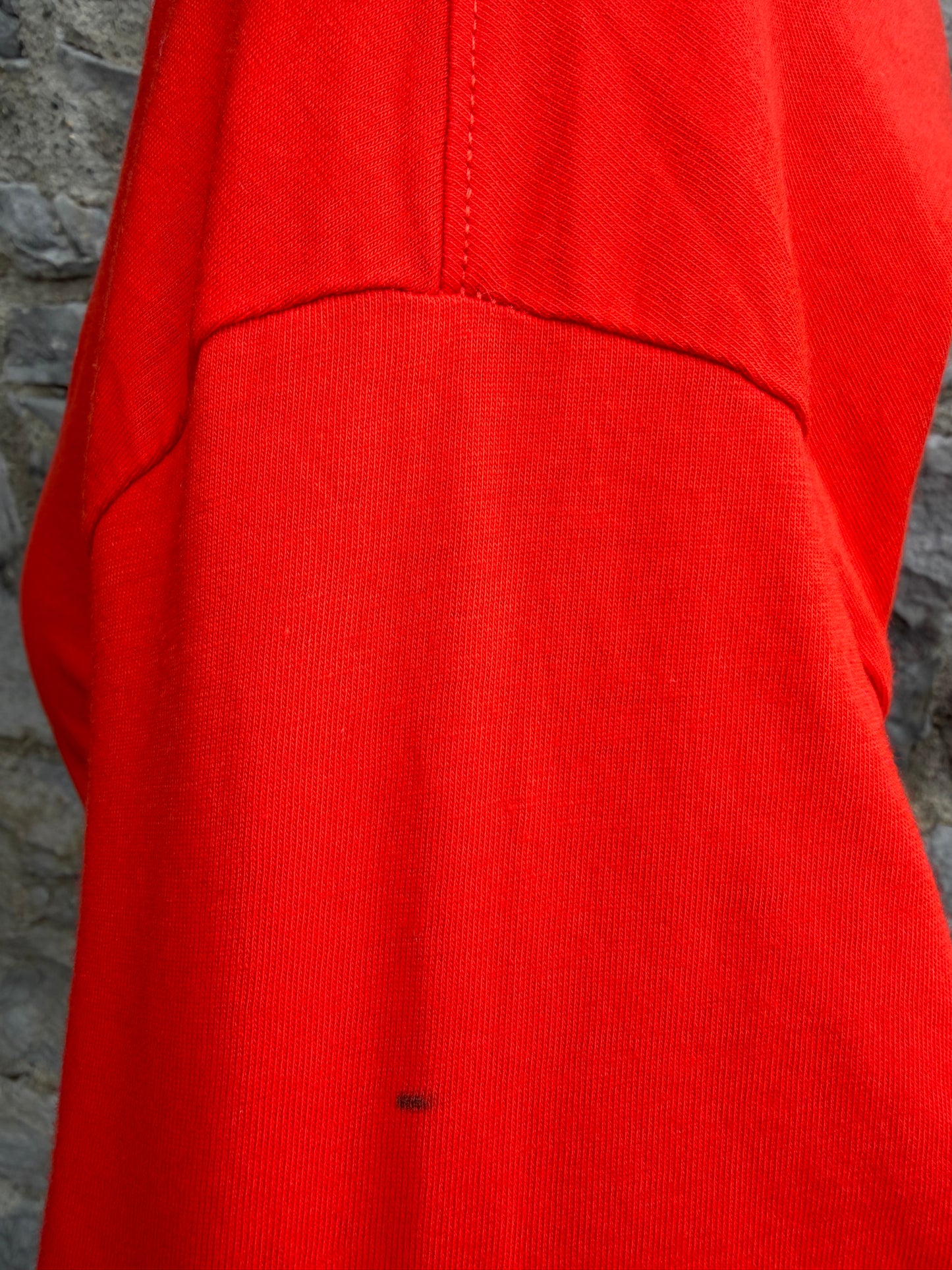 Red cropped T-shirt uk 6-8
