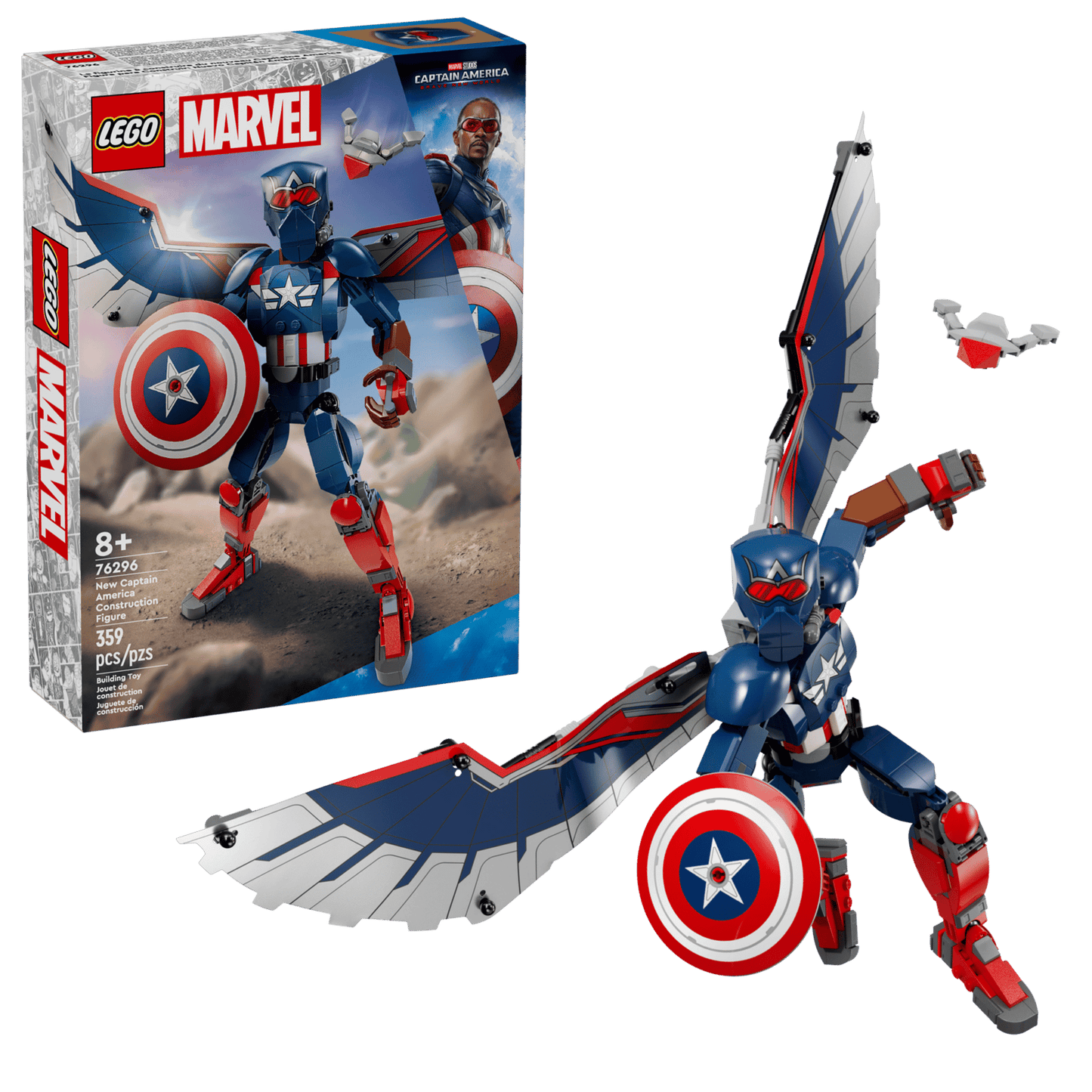 New captain america 76296