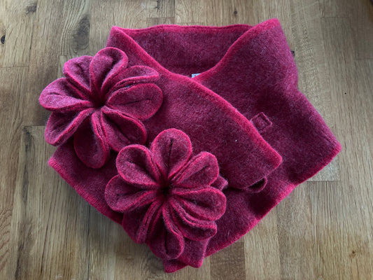 Flower scarf