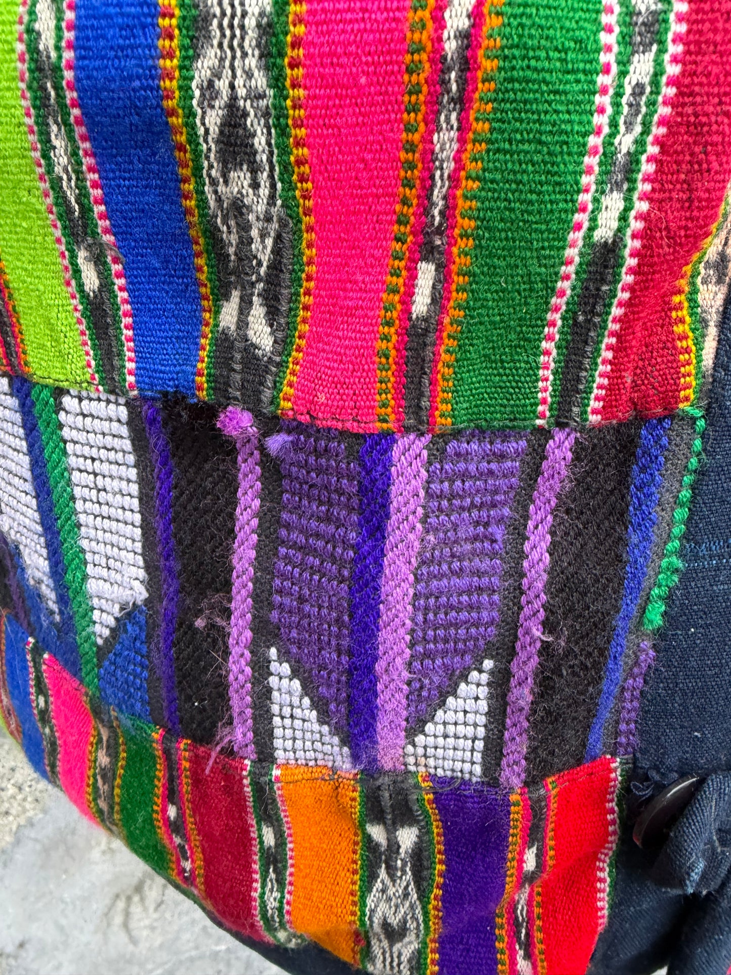 Colourful woven blanket robe cardigan uk 14-16