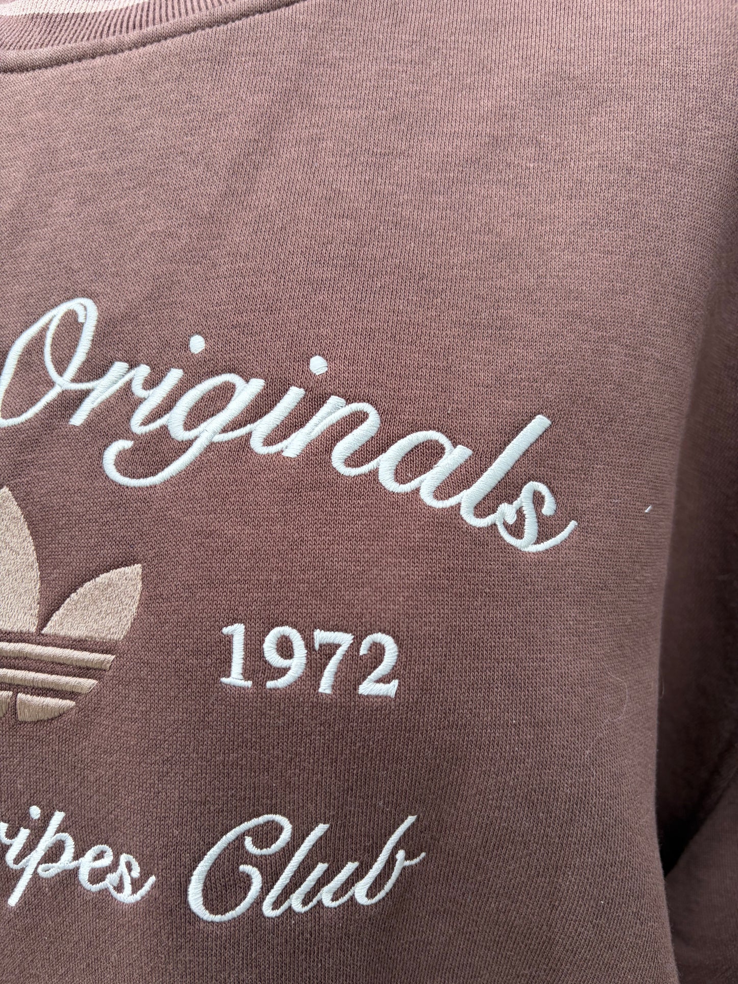 Brown Leisure Club Crew Sweatshirt uk 10