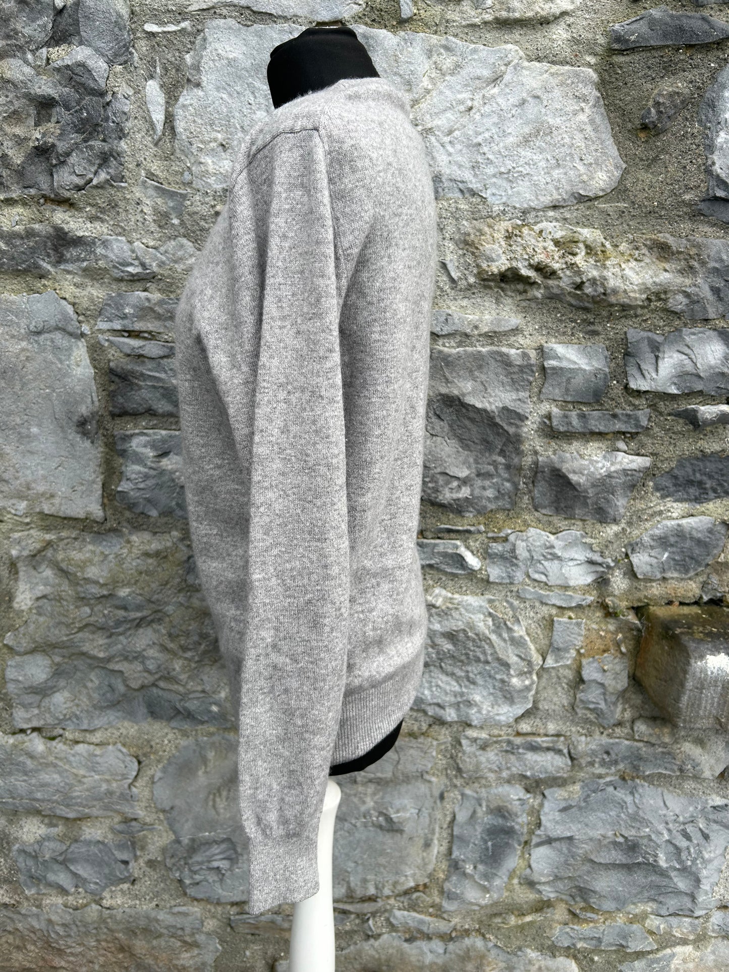 Grey cashmere jumper Small men