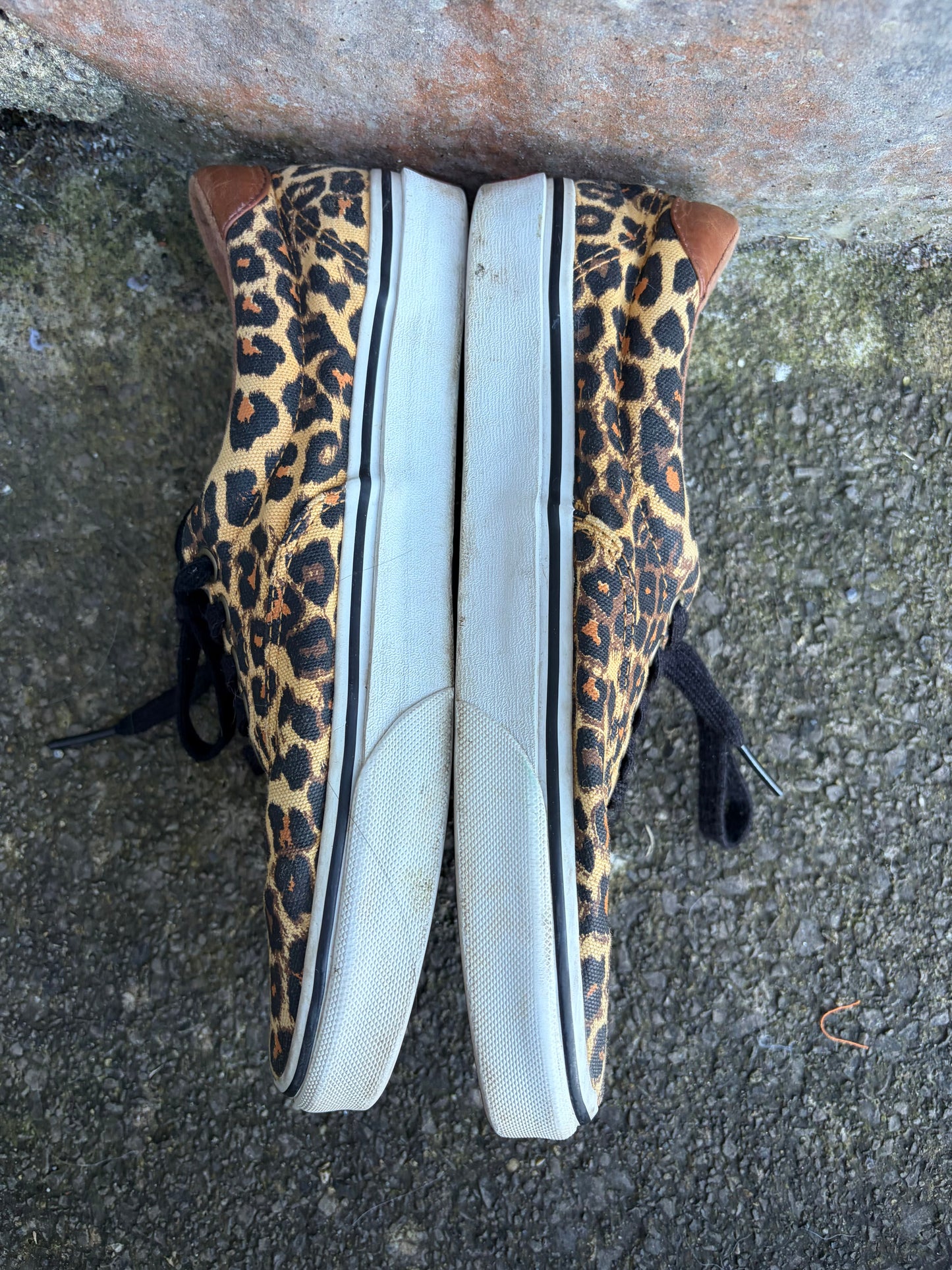 Vans Era 59 leopard print canvas sneakers  uk 6.5 (eu 40)