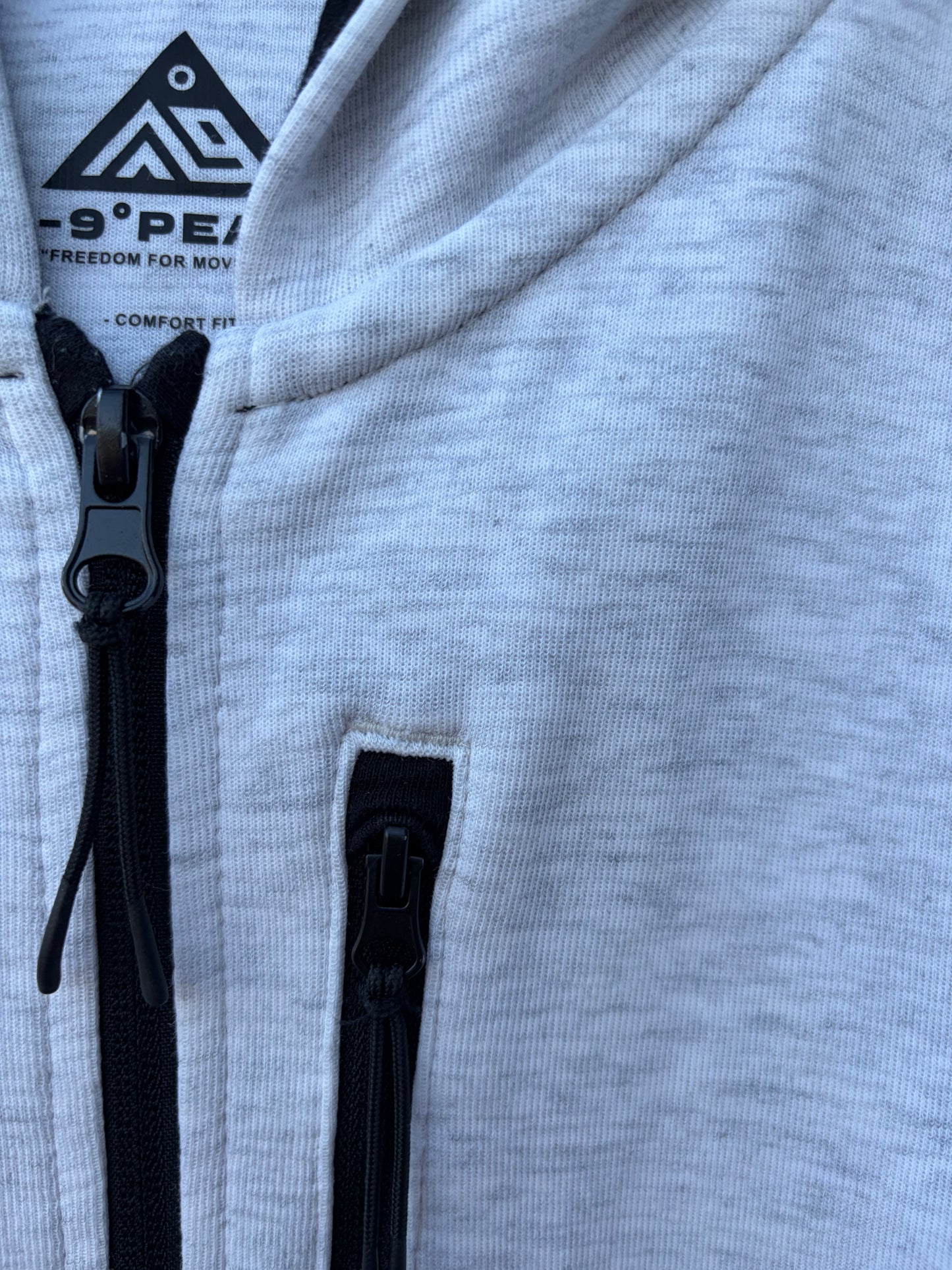 Grey hoodie  8-9y (128-134cm)