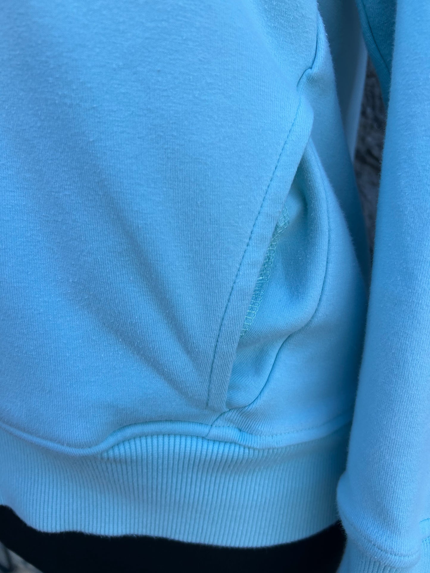 Chill Crew Sweatshirt Baby Blue Athleisure uk 10