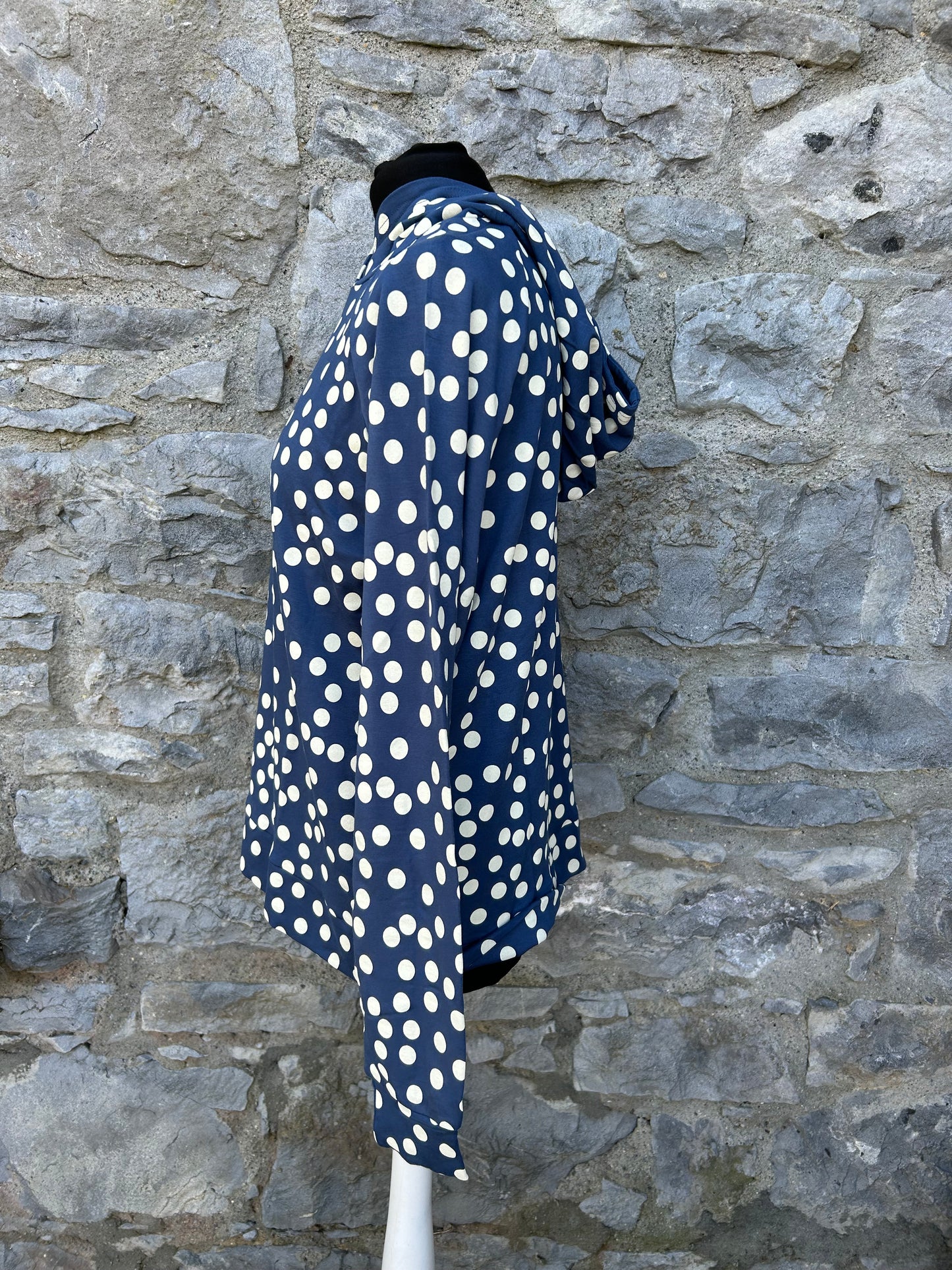 Mega dots navy hoodie uk 12