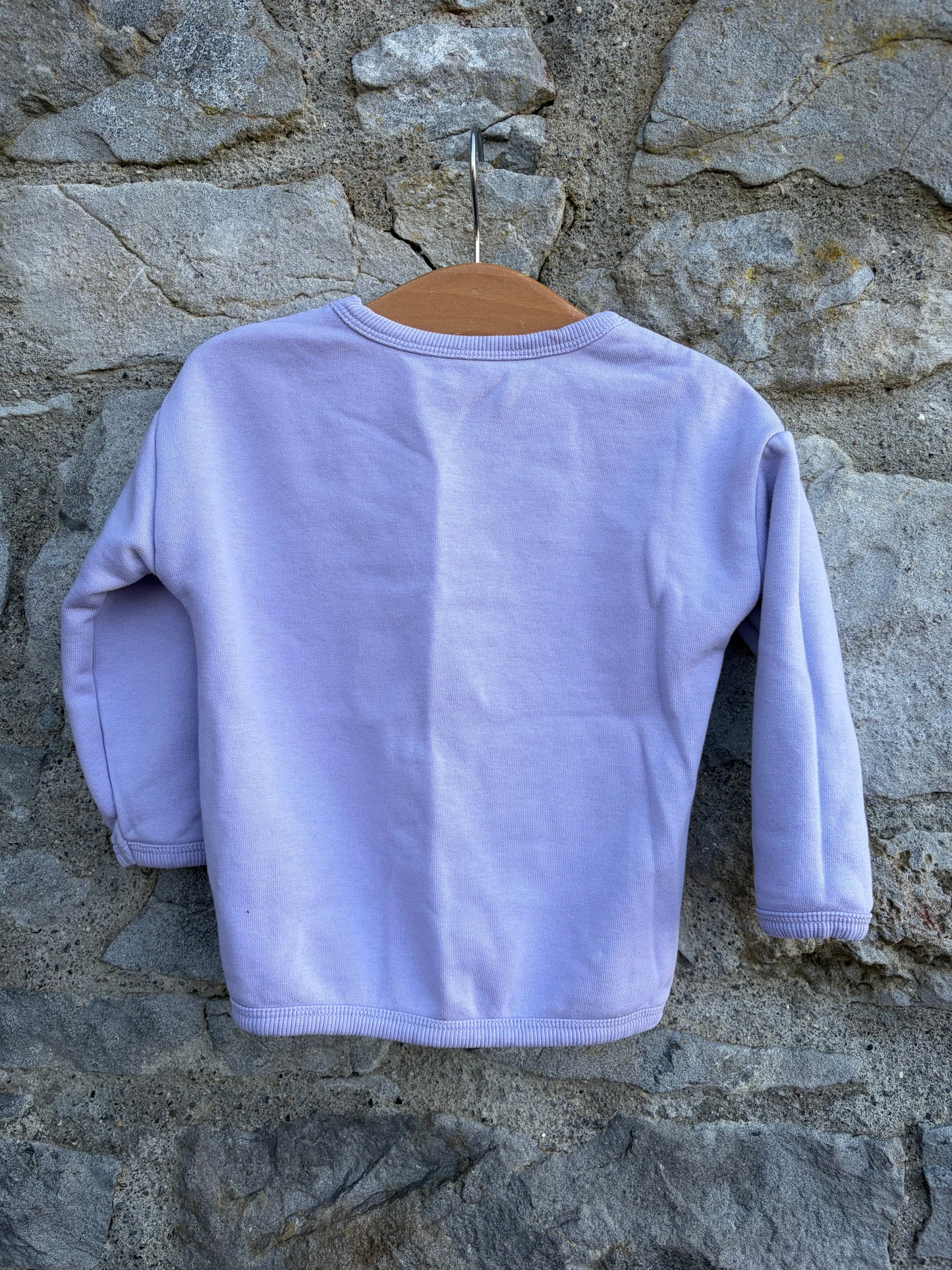 Never grow up sweatshirt 12-18m (80-86cm)