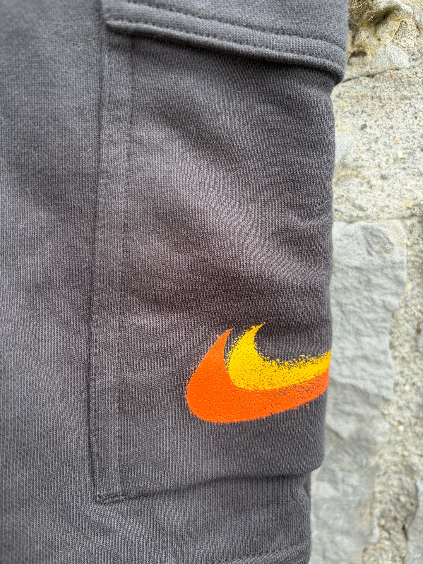 Black sweat shorts Medium