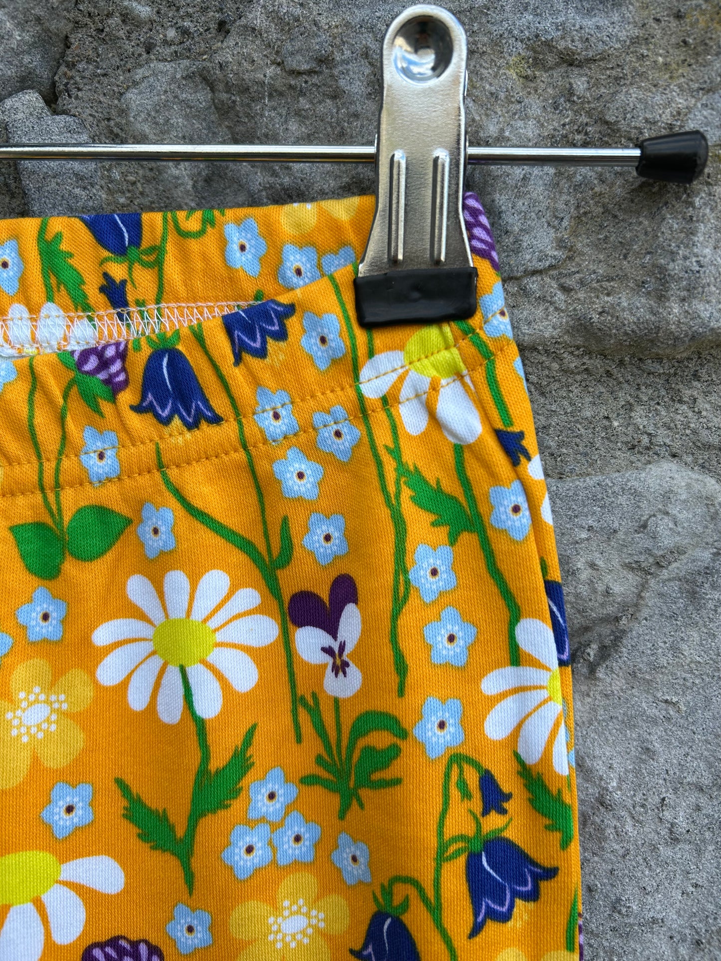 Yellow meadow baggy pants  5-6y (110-116cm)