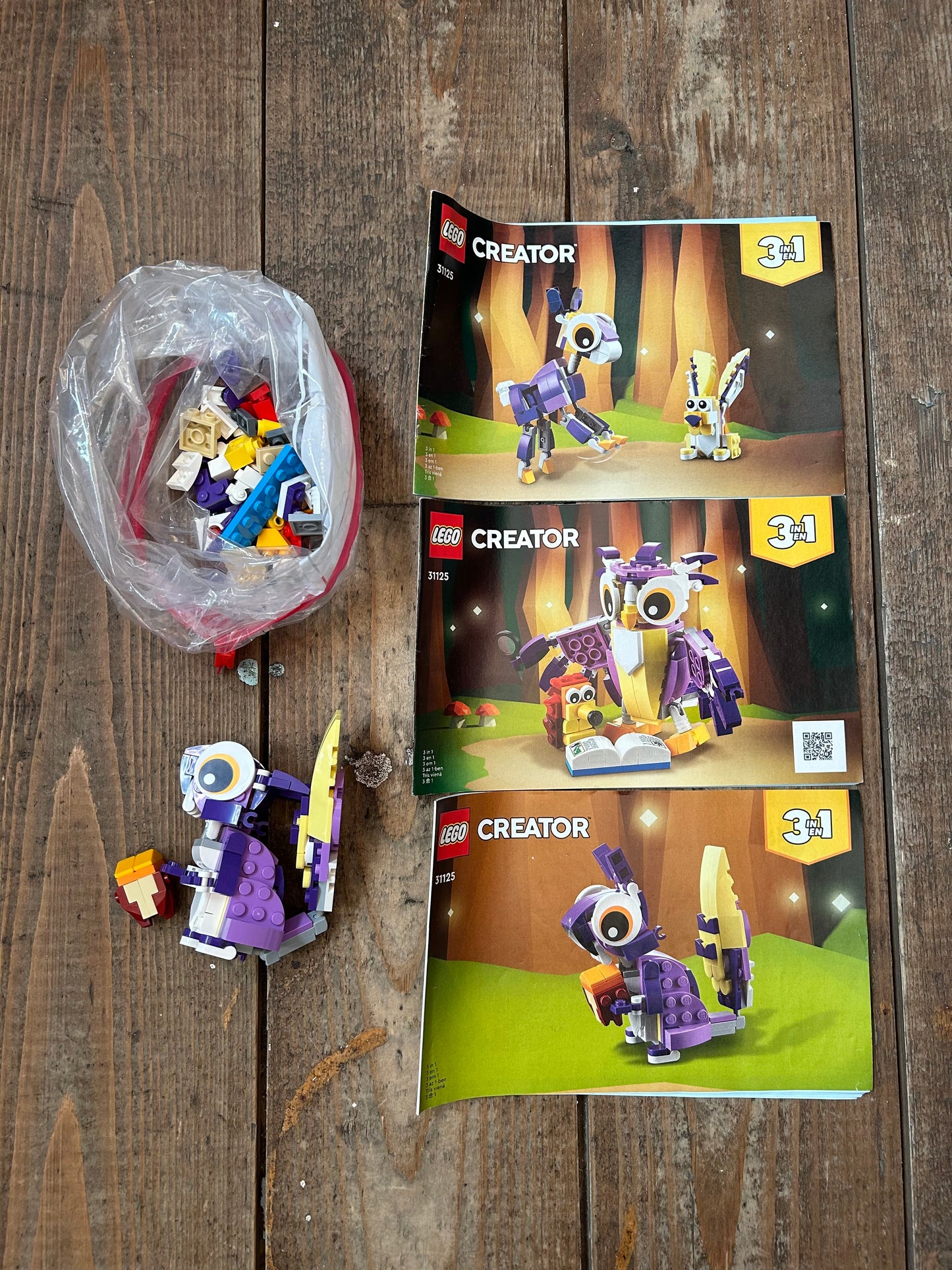 Lego creator 3in1 31125