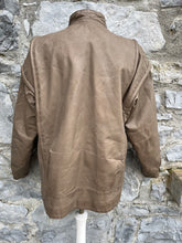 Load image into Gallery viewer, 80s brown faux leather jacket Medium
