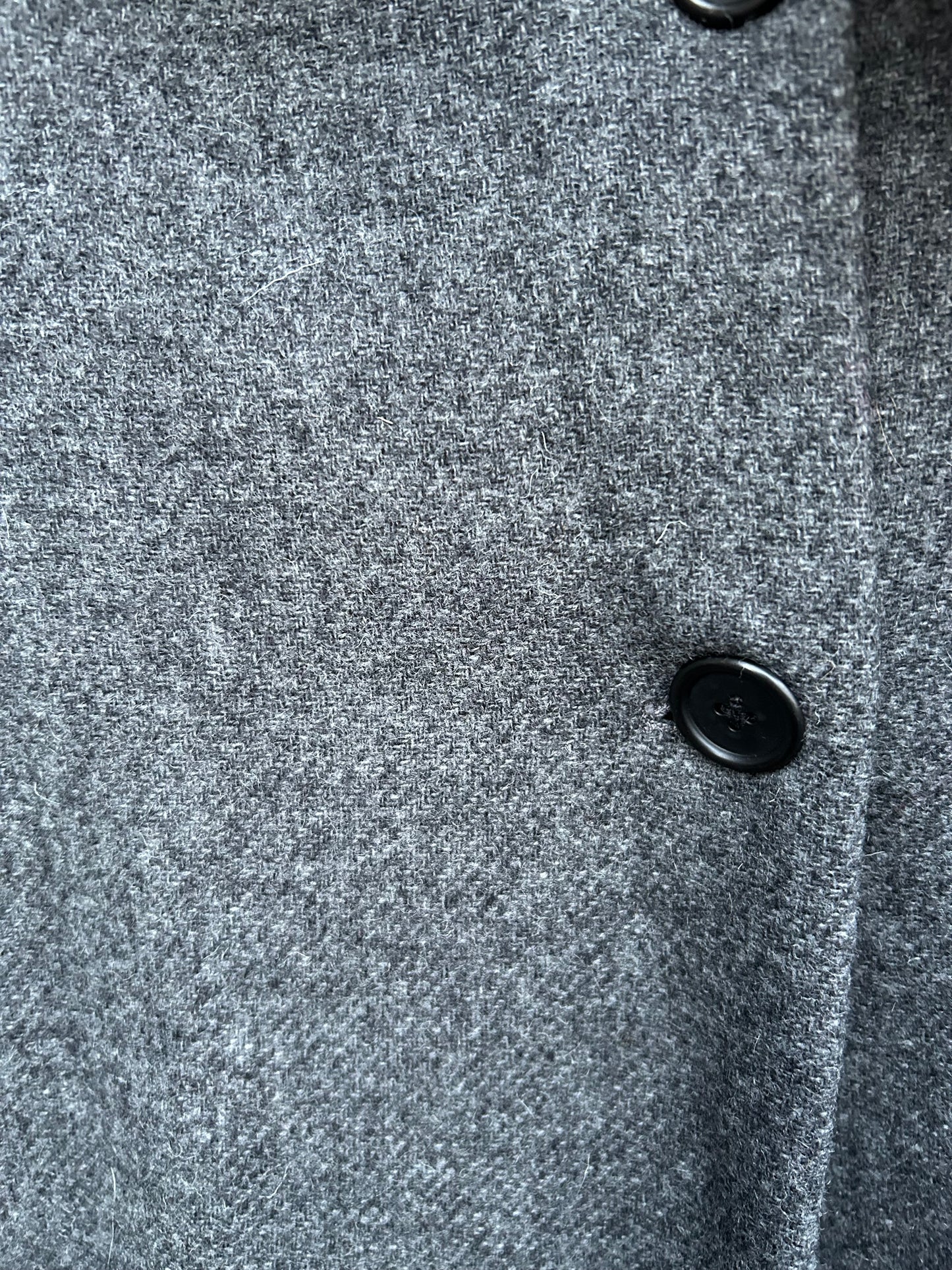 Grey cape with faux fur collar  9-10y (134-140cm)