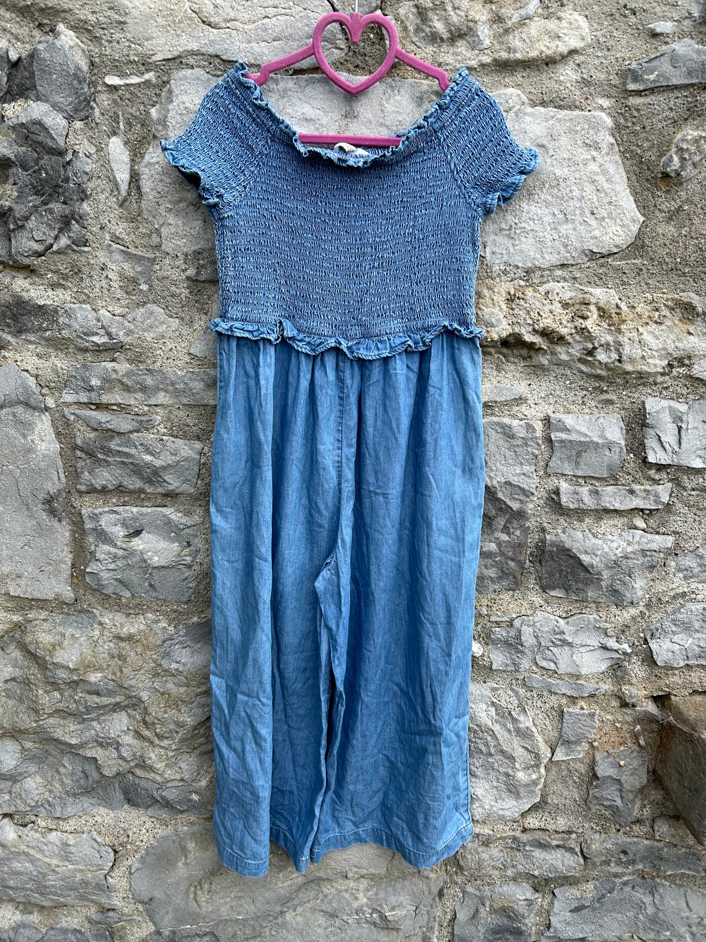 Blue jumpsuit  9-10y (134-140cm)