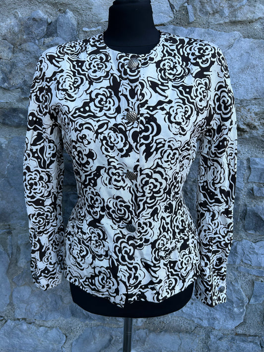 90s Black&white jacket uk 6-8