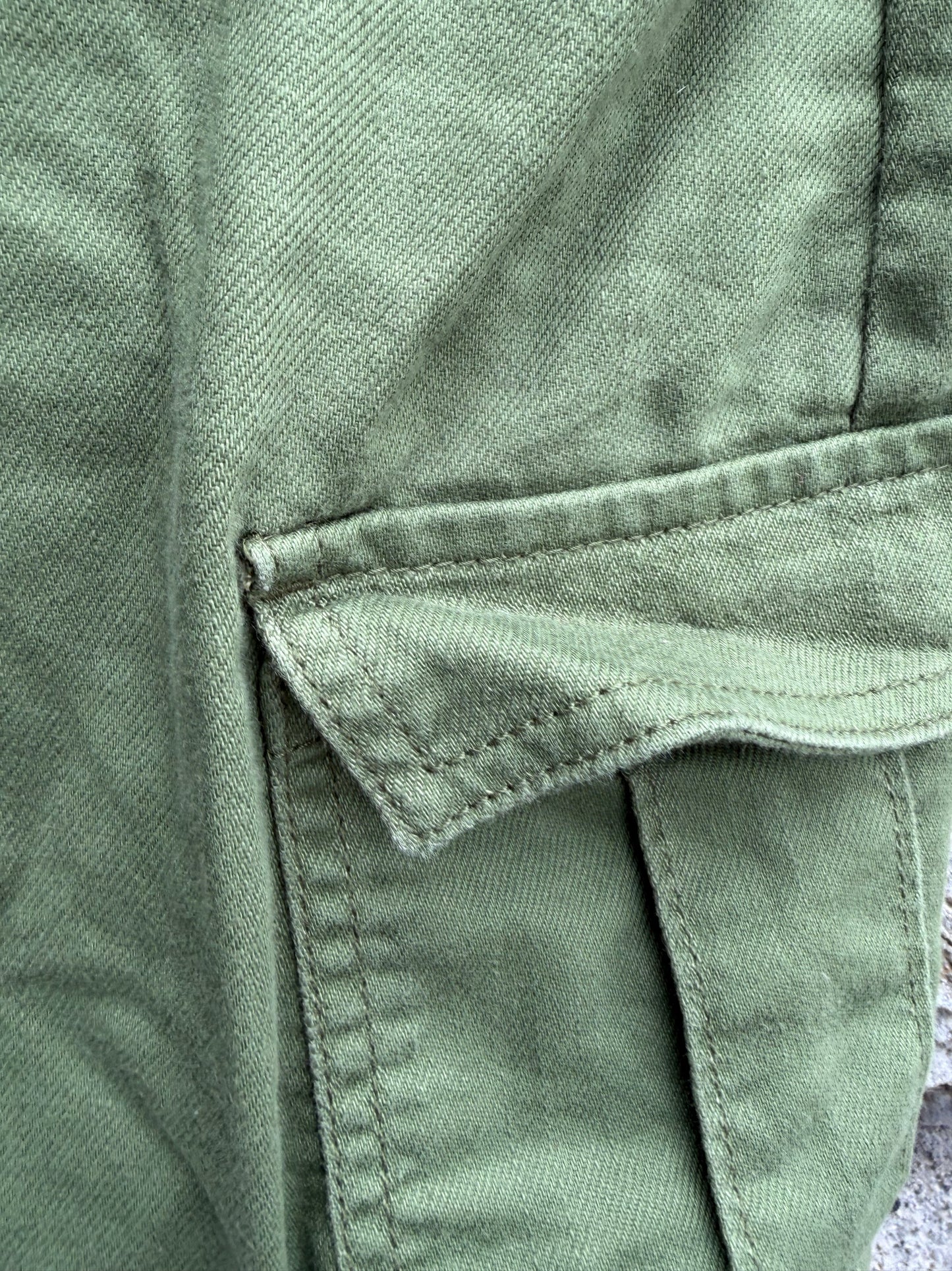 Green denim combat skirt 10-11y (140-146cm)