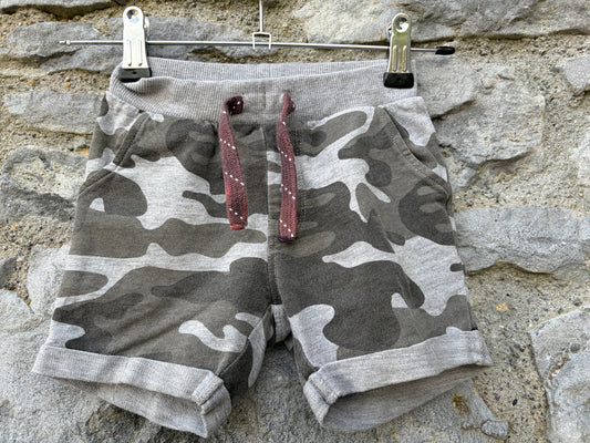 Camouflage shorts  12-18m (80-86cm)