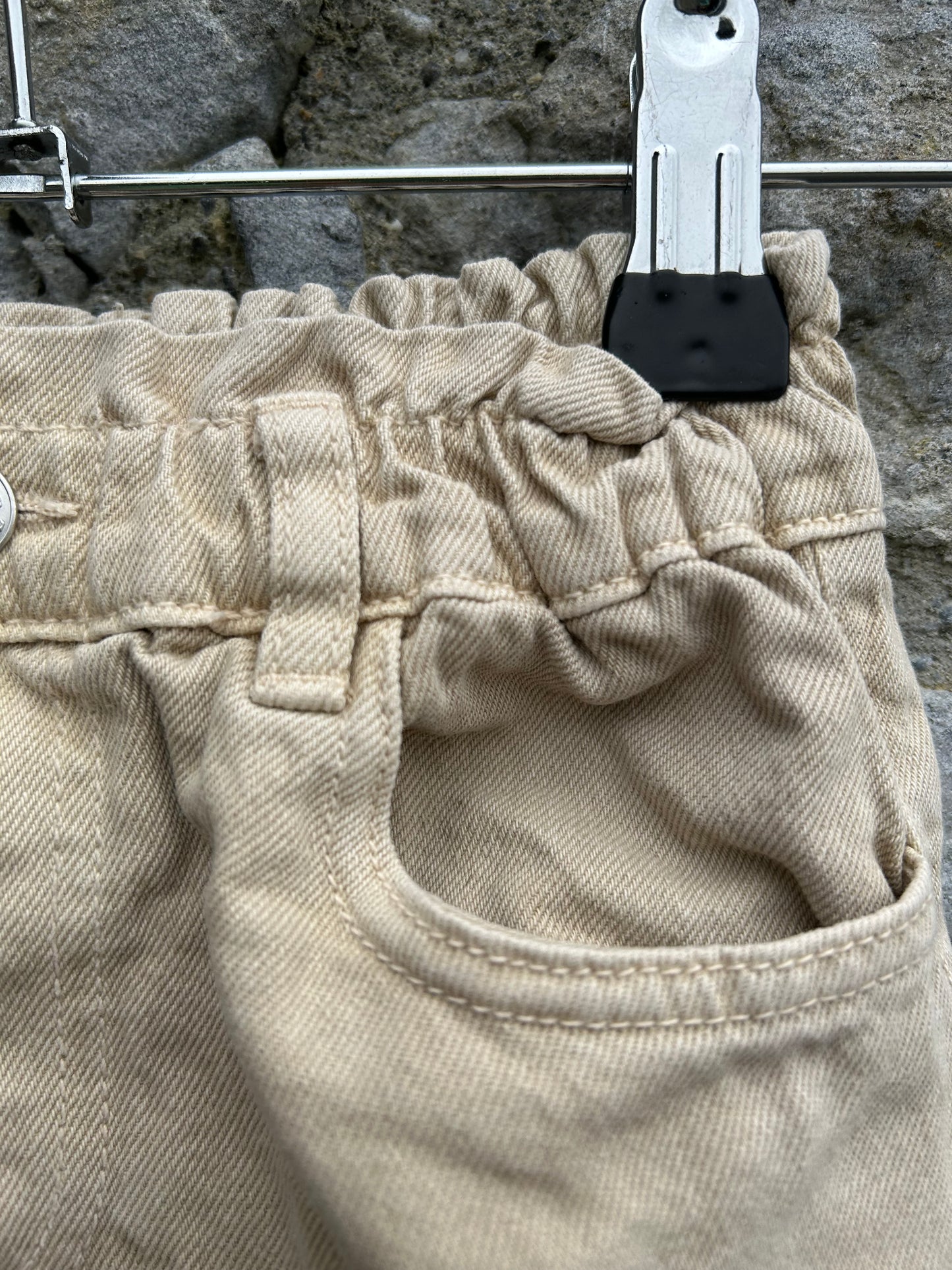 Beige cargo pants  3-4y (98-104cm)