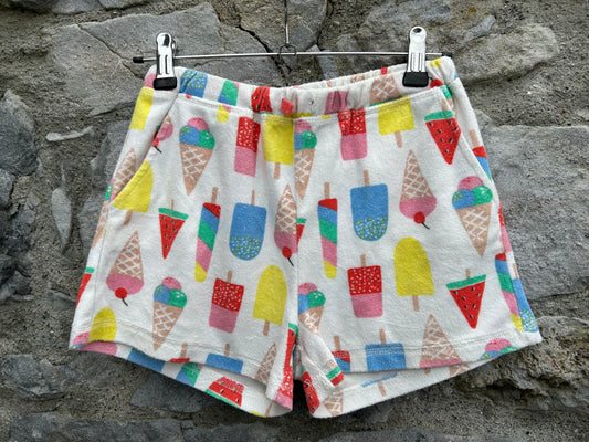 MB Ice cream terry shorts  11-12y (146-152cm)