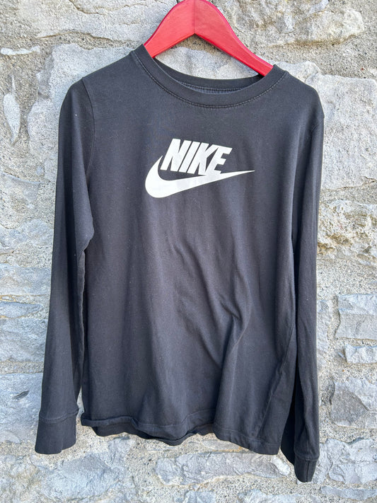 Black logo top  11-12y (146-152cm)