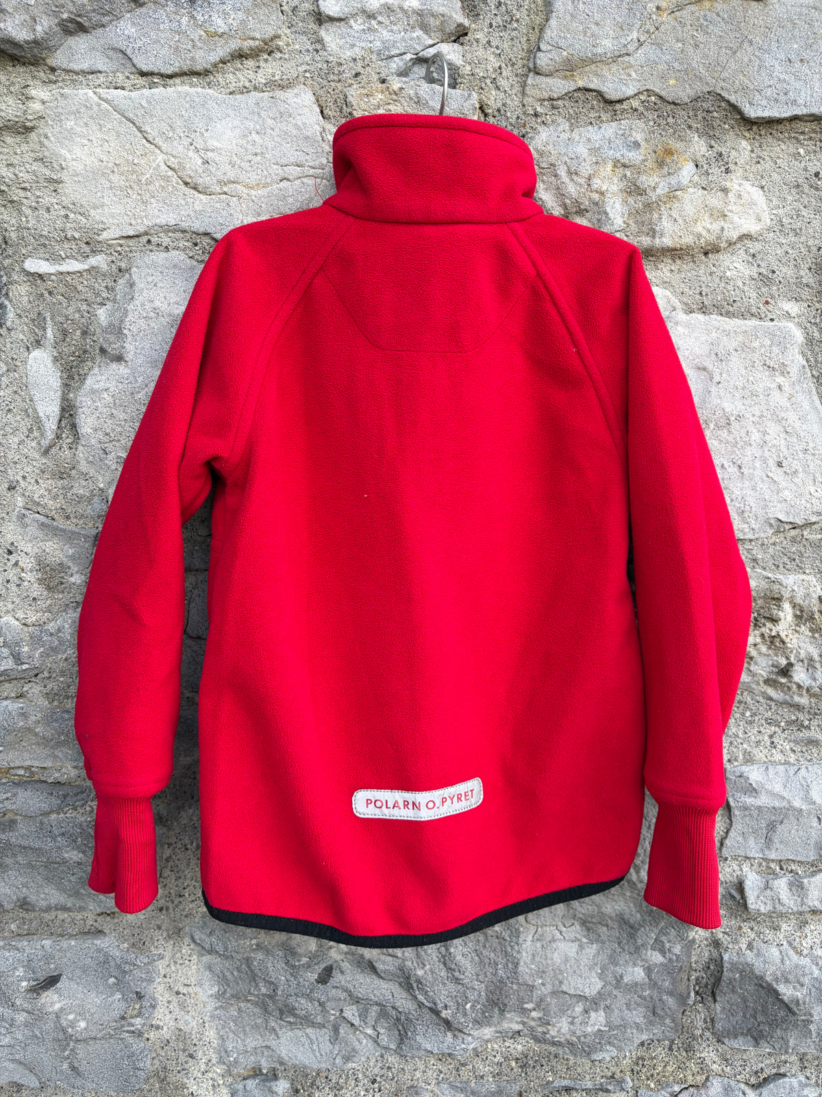 Pop red windproof fleece 4-5y (104-110cm)