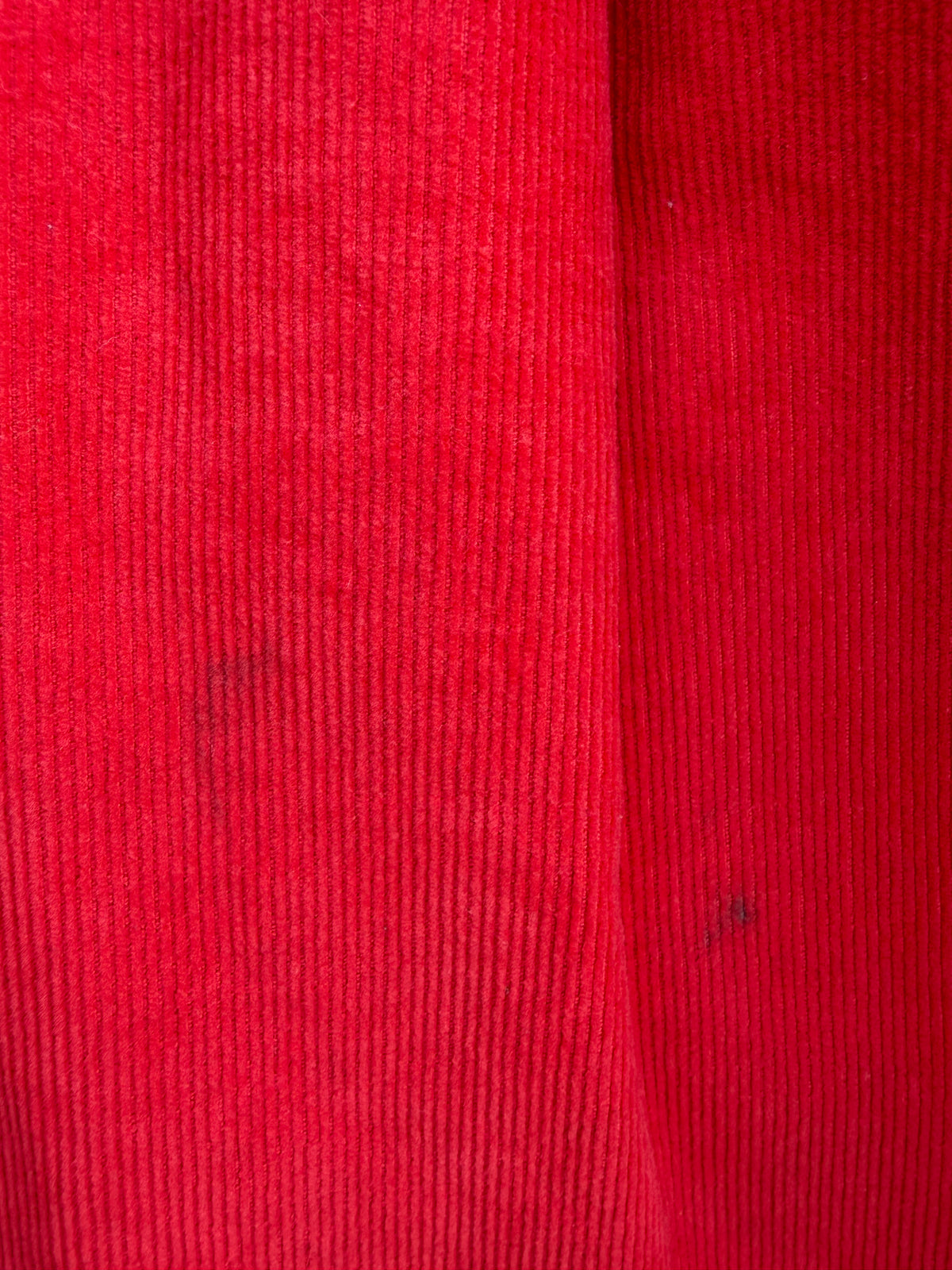 Red cord dress  4-5y (104-110cm)