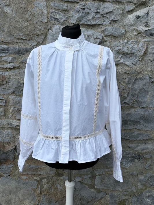 White blouse uk 10-12