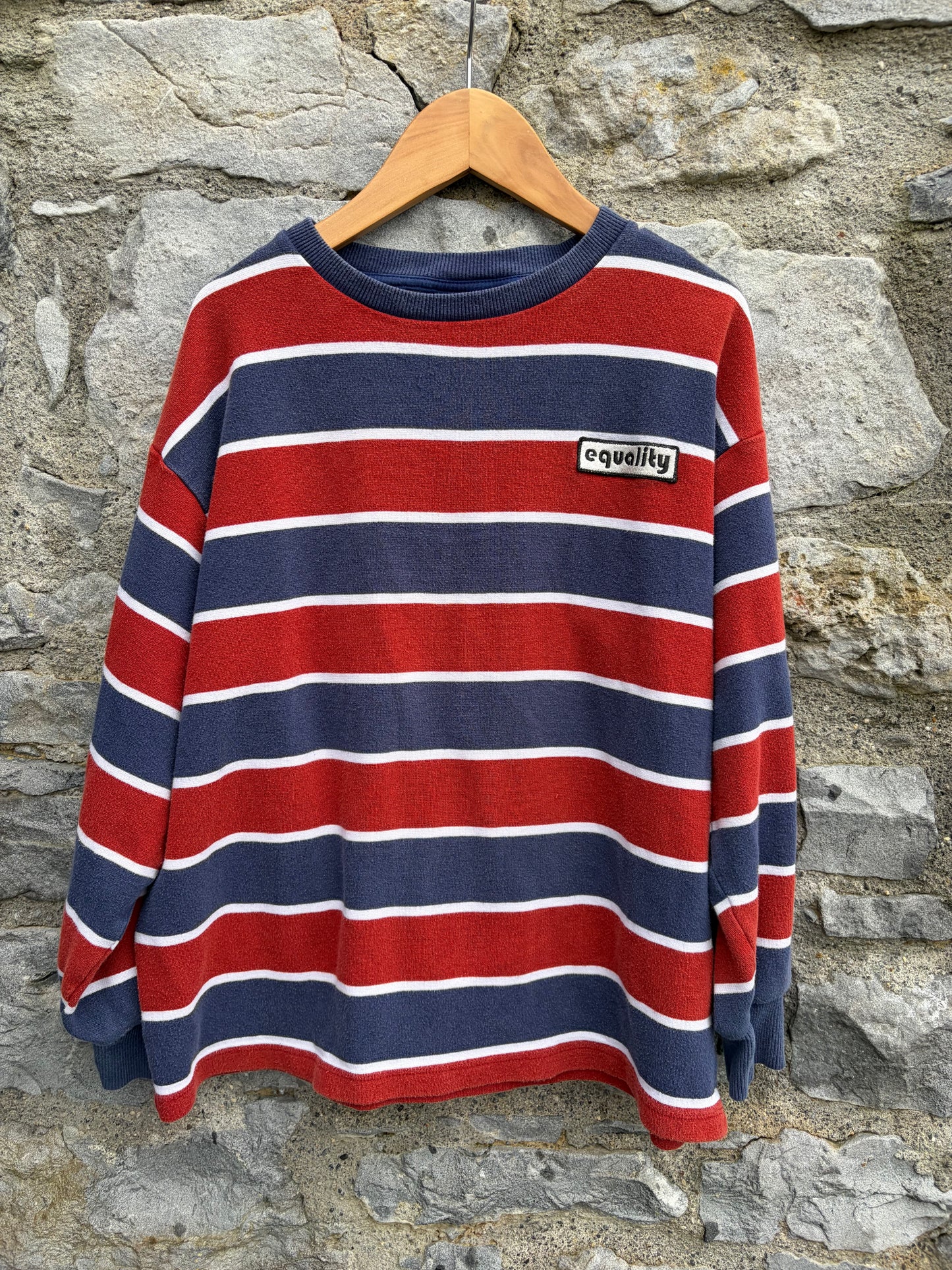 Navy&red sweatshirt 10y (140cm)