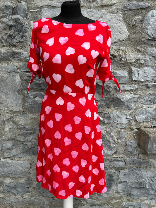 Hearts red dress uk 8