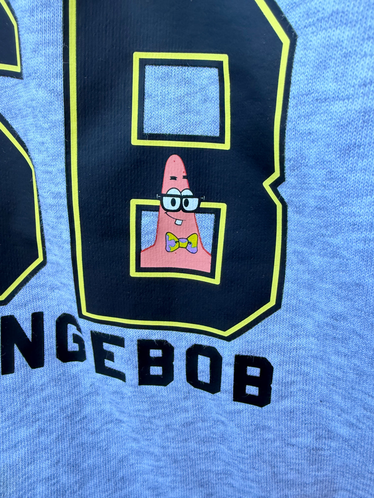 SpongeBob grey sweatshirt  6-9m (68-74cm)